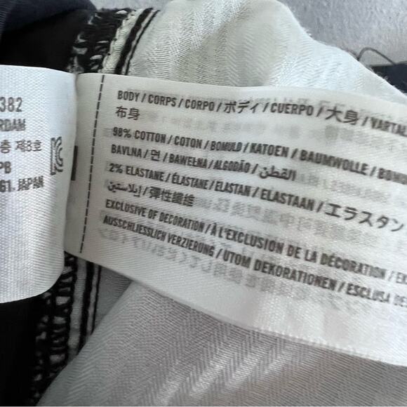 Hollister Ultra High Rise Baggy Pants Black Slouchy Fit Y2K 90s Large - Picture 7 of 7